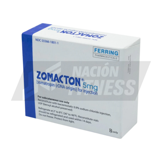 Zomacton 15 Ui | Hormona de Crecimiento | 5 Mg