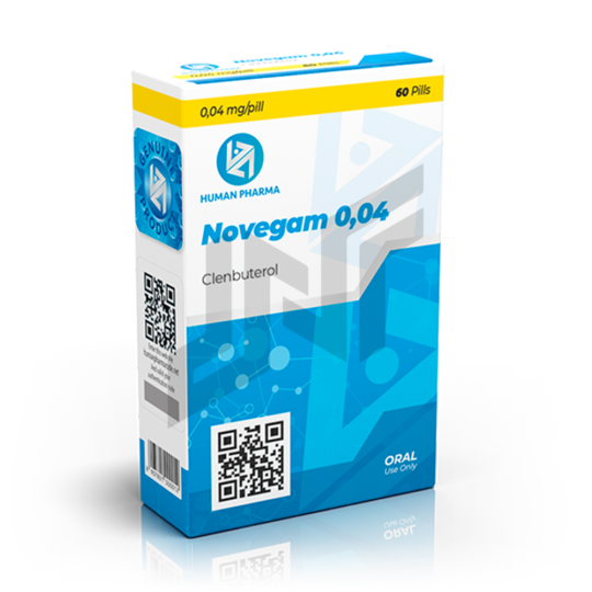 Clenbuterol .04 MCG | Human Pharma